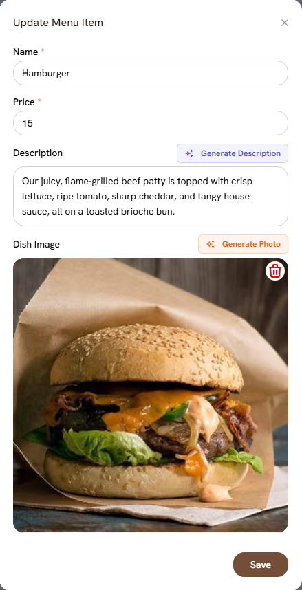Classic Cheeseburger